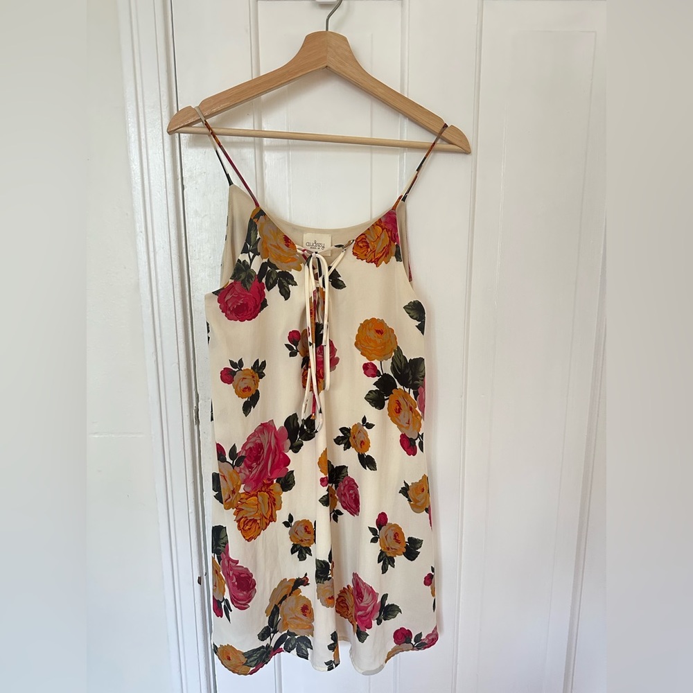 audrey Floral Mini Dress